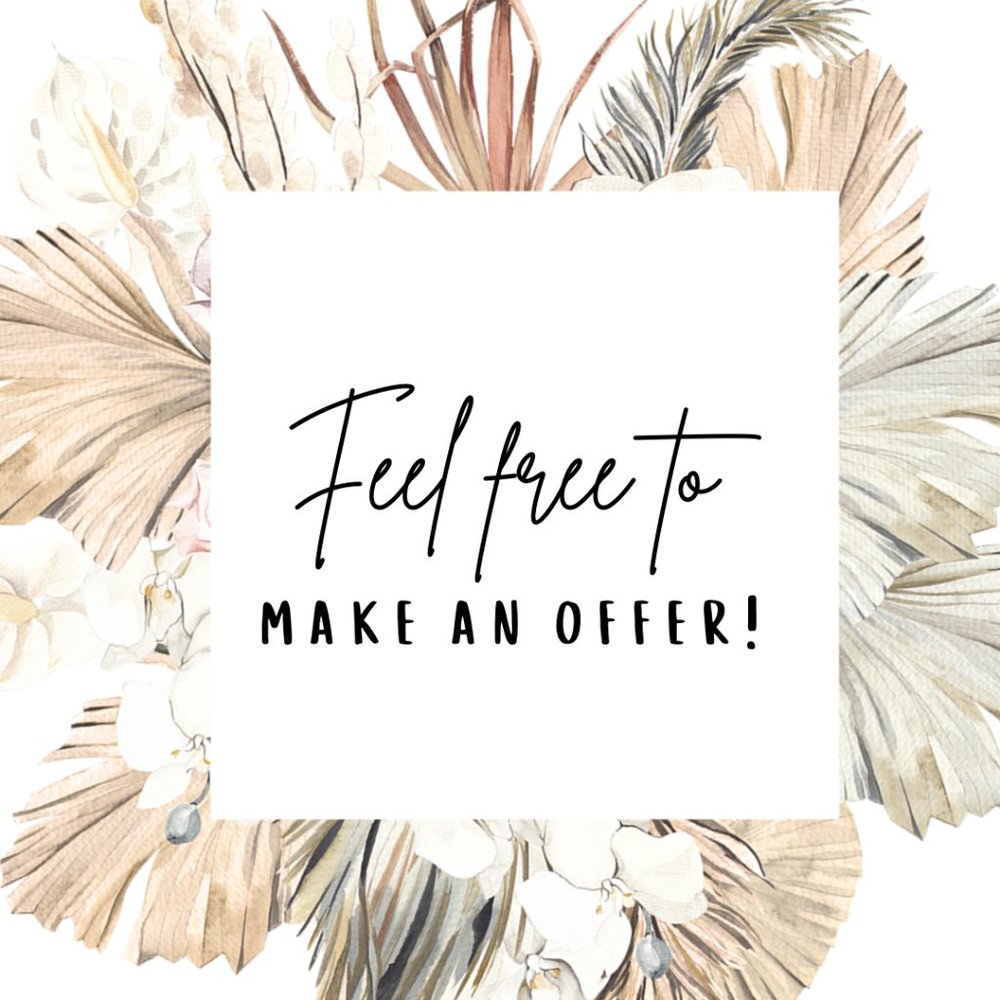 Feel free to make an offer.
